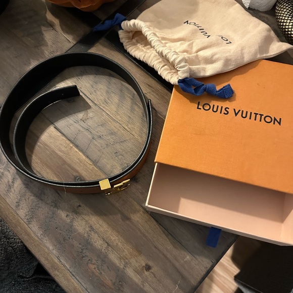 LV initials 30mm reversible belt size 85/34 - Picture 6 of 9